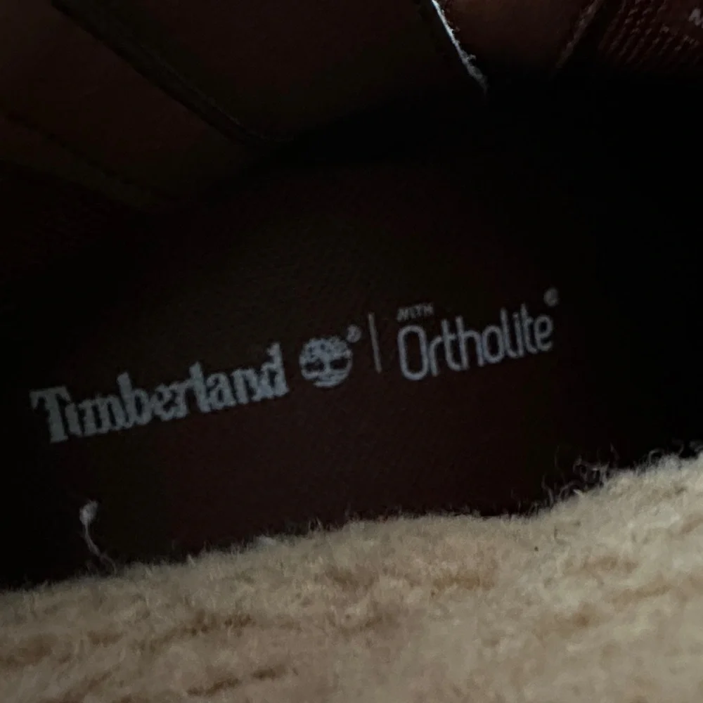 Timberland gum heeled leather zip bootie cordovan 8